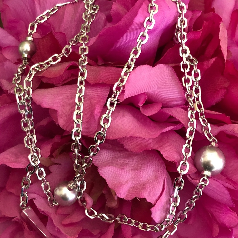 Rebecca Gioielli  designer made in Italy silver long chain
